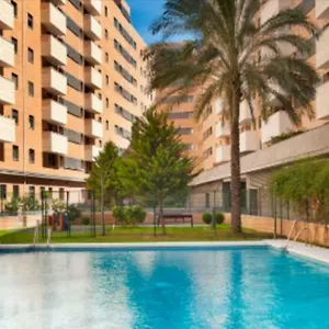 Keywise Perfect Location Next To Maria Zambrano Station, , ,pool And Free Parking Apartment